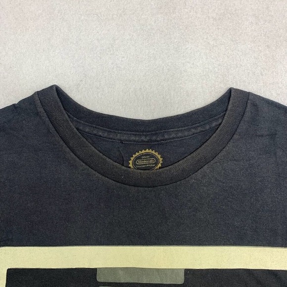 Nintendo "ADDICT" Gaming Tee Thrifted Vintage Style Size XL - Picture 7 of 8